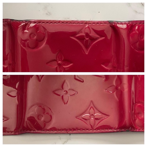 ❌SOLD❌ Louis Vuitton 6 Key Holder - Vernis Leather (Fuchsia/Red?) - Picture 5 of 9